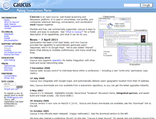Tablet Screenshot of care.caucus.com